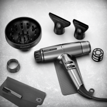 (Silver) iQ Lite Max Hairdryer